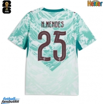 Portugal Nuno Mendes #25 Bortedrakt VM 2026 Kortermet